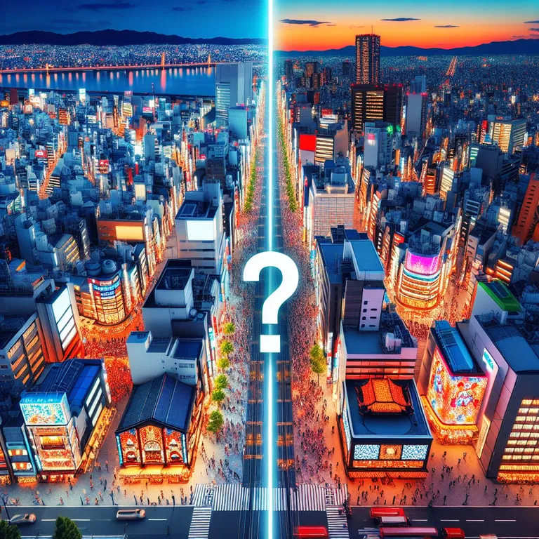 오사카 호텔 위치 추천 난바 vs 우메다 어디가 정답