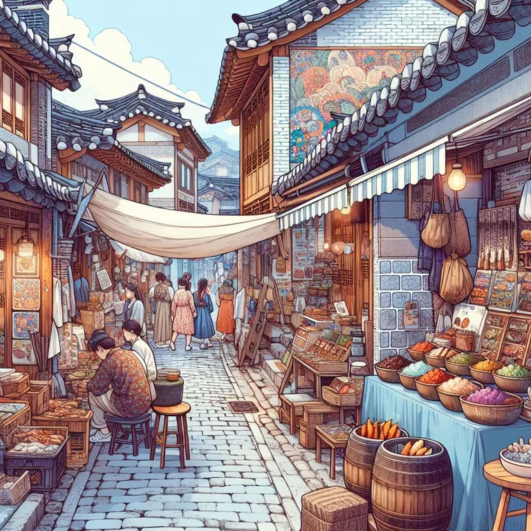 골목에서 만나는 정겨운 한국의 손맛 한마단