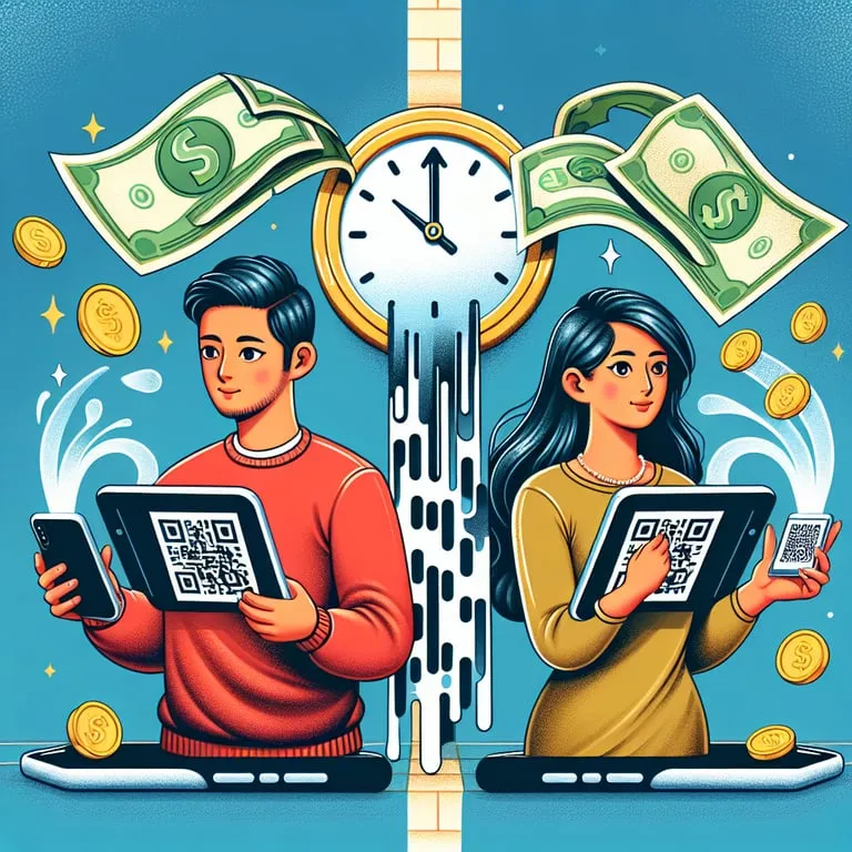 4. 모바일 QR 코드로 시간 절약하기 (시간이 곧 돈!)